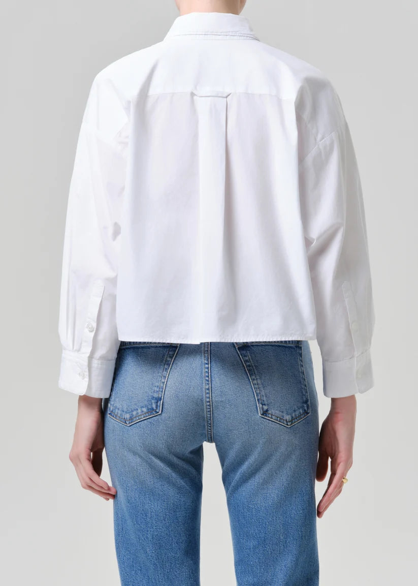 Petit Ami Shirt back view on model