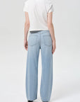 Low Curve Jean in Memory full body back view
