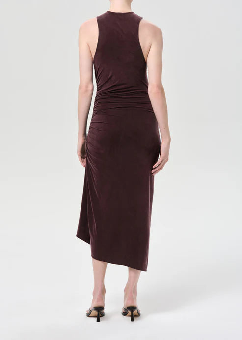 Anya Midi Dress full body back view