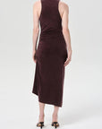 Anya Midi Dress full body back view