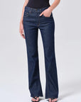 Mid Rise Kick Boot (Comfort Stretch) close up front