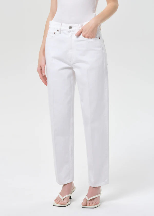 80's Jean in Marshmallow close up front