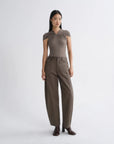 Luna Trouser front view on model