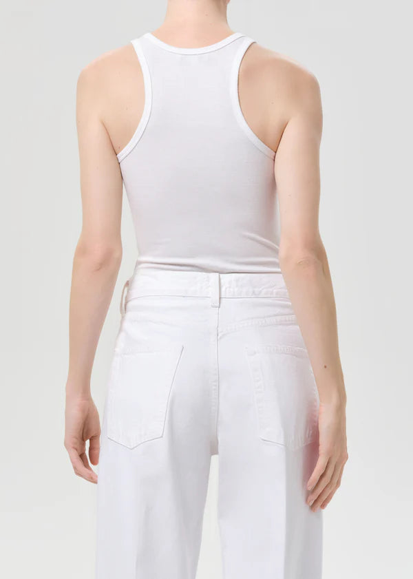 Maria Bodysuit in White back