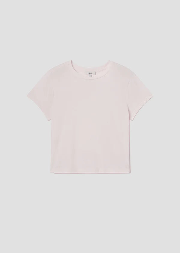 Adine Shrunken Tee Bone laid flat