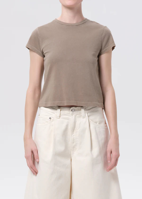 Adine Shrunken Tee Trail front