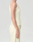 Jordan Tank in Lemon Drop side