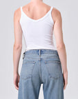 Jordan Tank in White back