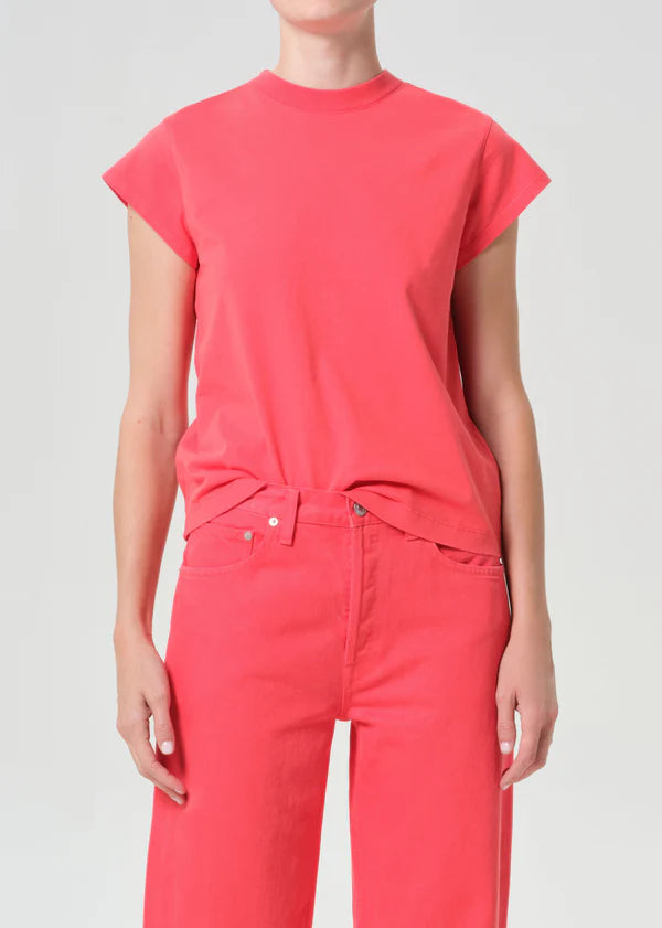 Bryce Cap Sleeve Tee in Carnival front