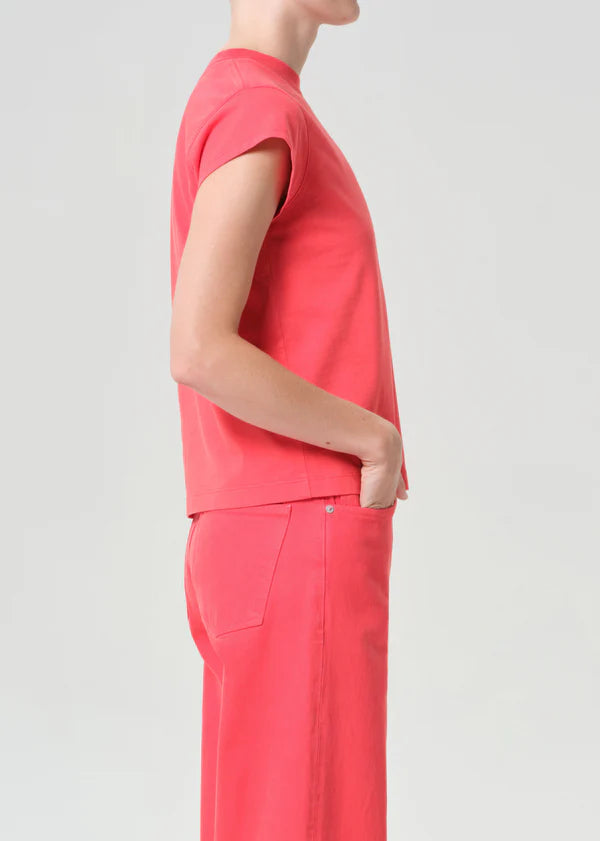 Bryce Cap Sleeve Tee in Carnival side
