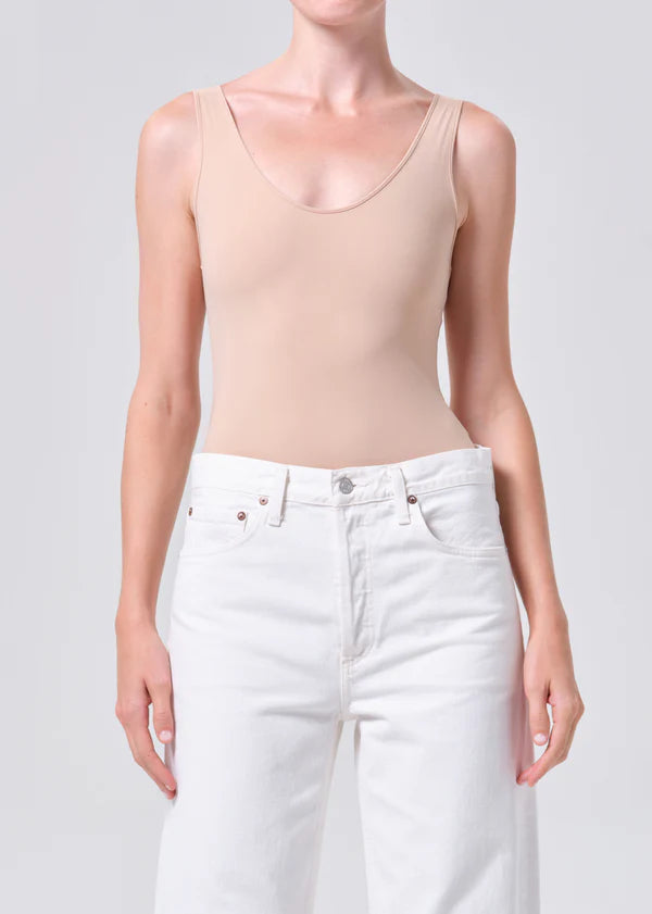 Tora Bodysuit in Nude front