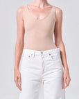Tora Bodysuit in Nude front