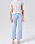 Harper Crop Jean in Flaunt front
