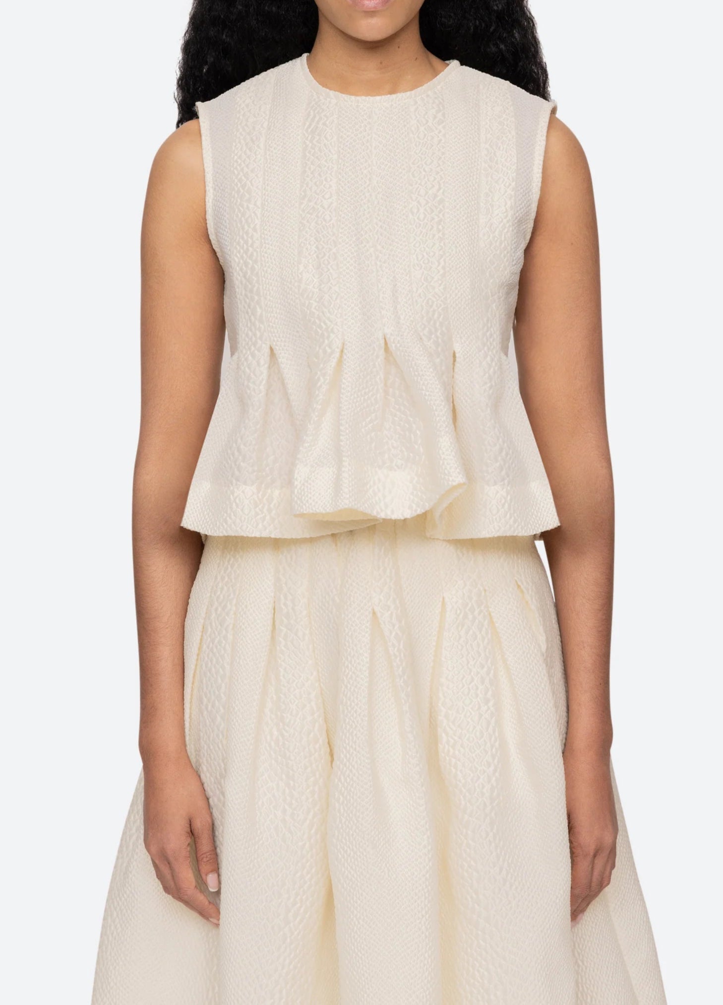 Fayetta Embossed Top front