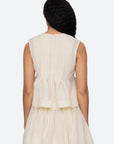 Fayetta Embossed Top back