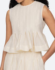 Fayetta Embossed Top close up