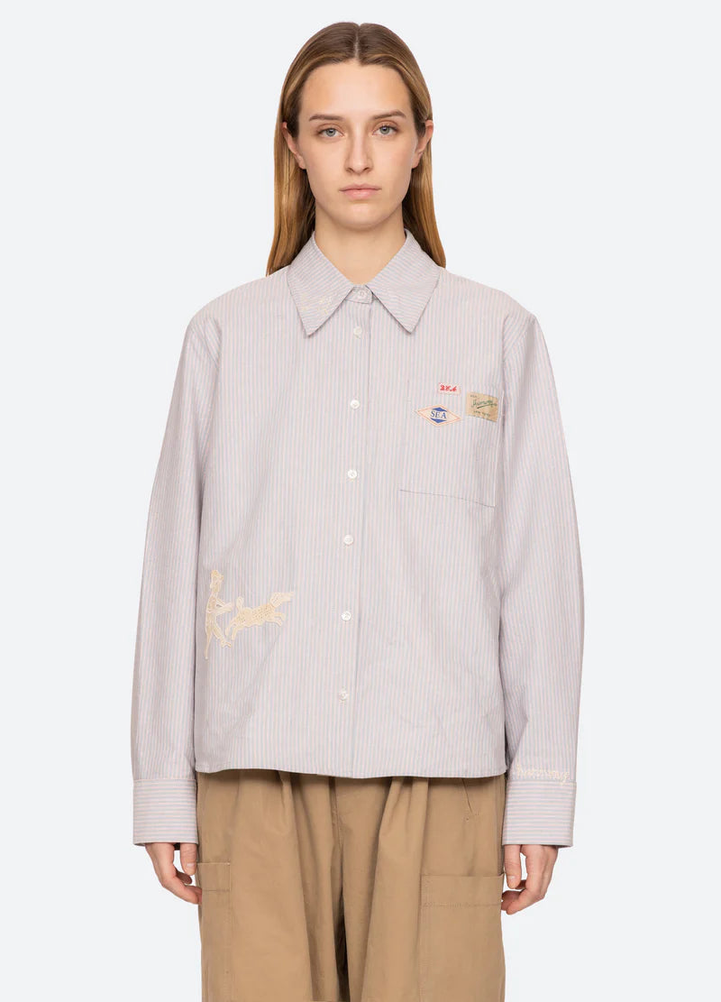 Lavinia Shirt front, no tuck