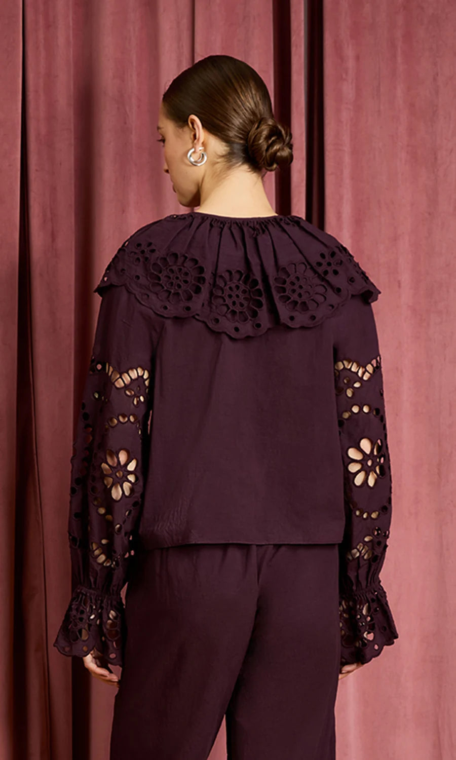 Aislinn Top back view on model