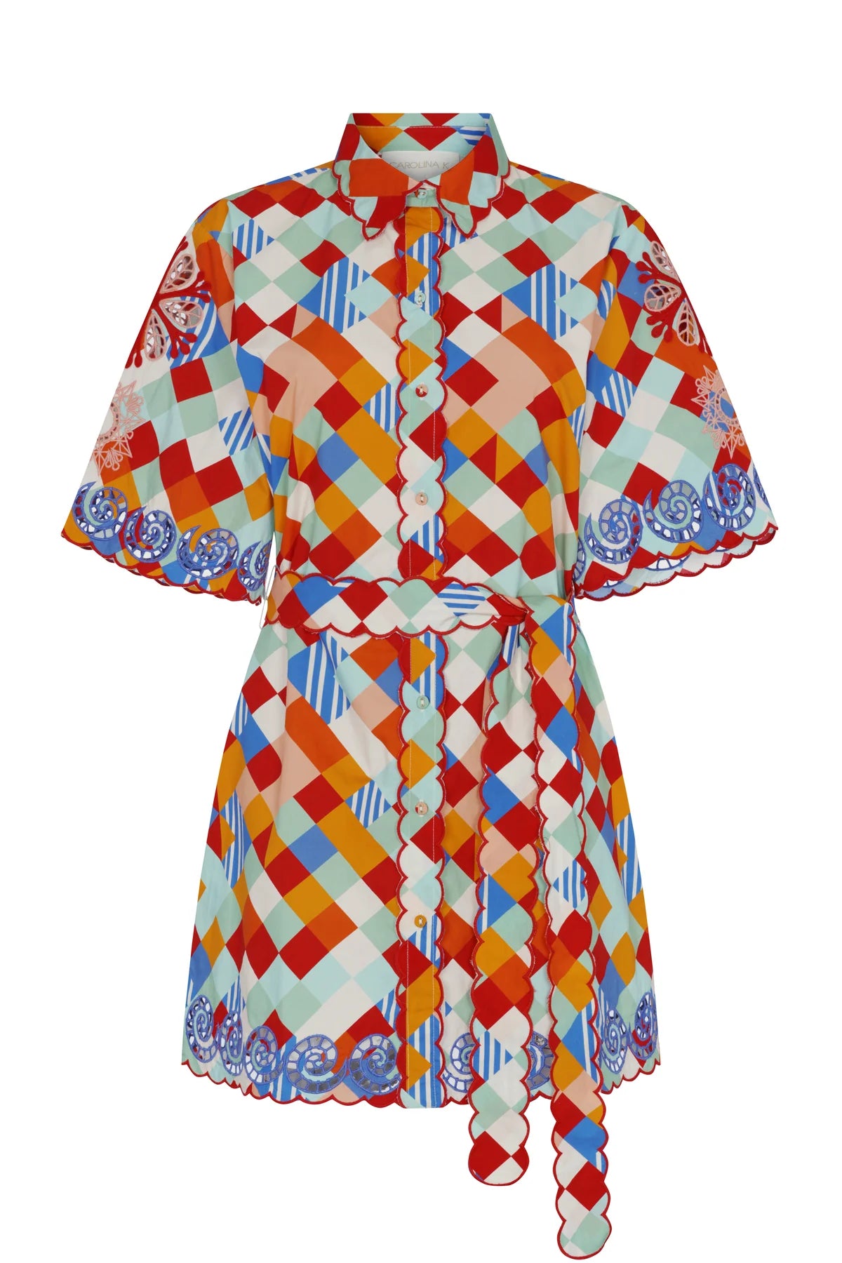 Amaia Mini Dress by itself front
