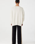 Harper Organic Knit Sweater full body back