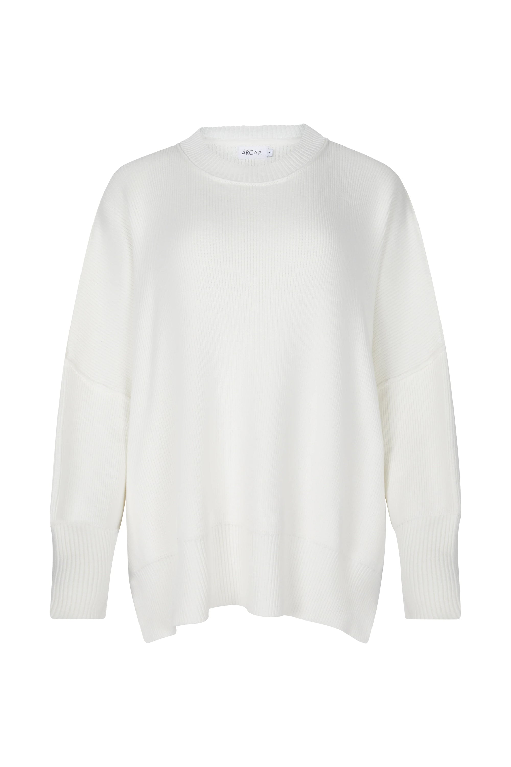 Harper Organic Knit Sweater by itself