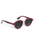 Ashton Brandy Silver Sunglasses side view