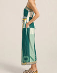 Aethra Sarong Dress side view on model