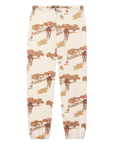 The Stadium Sweatpant in riding horses print by itself