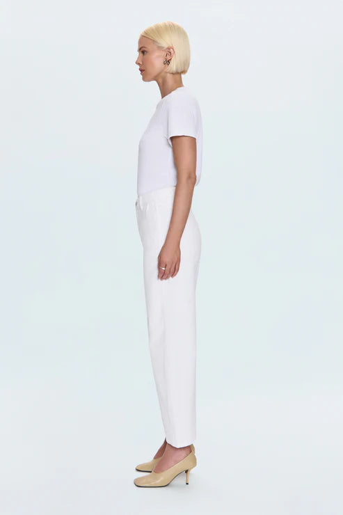 Beau Seamed Crescent Leg Jean full body side