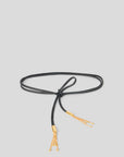 Melrose Wrap Leather Belt front view on white background