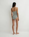 Alba One Piece Forest Stripe back