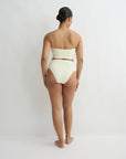 Stella Bikini Top Porcelain and Poppy Bikini Bottom Porcelain front, size 2