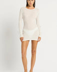 Adley Long Sleeve Mini Dress front
