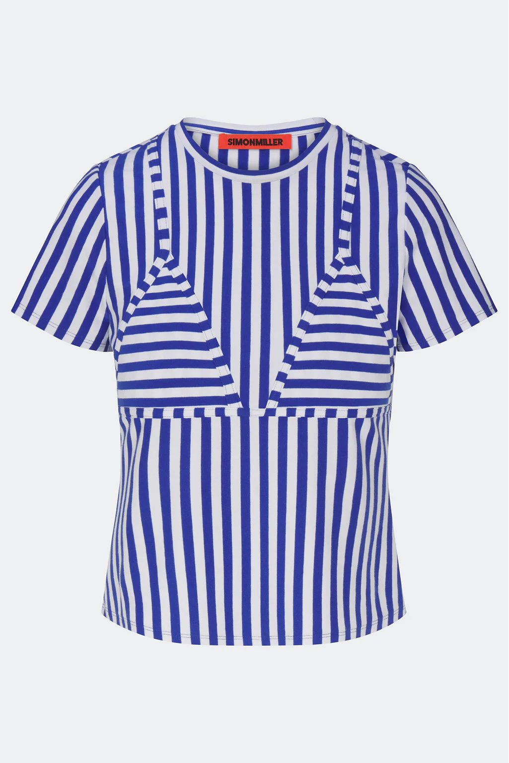 Kini Striped Tee Blue by itself