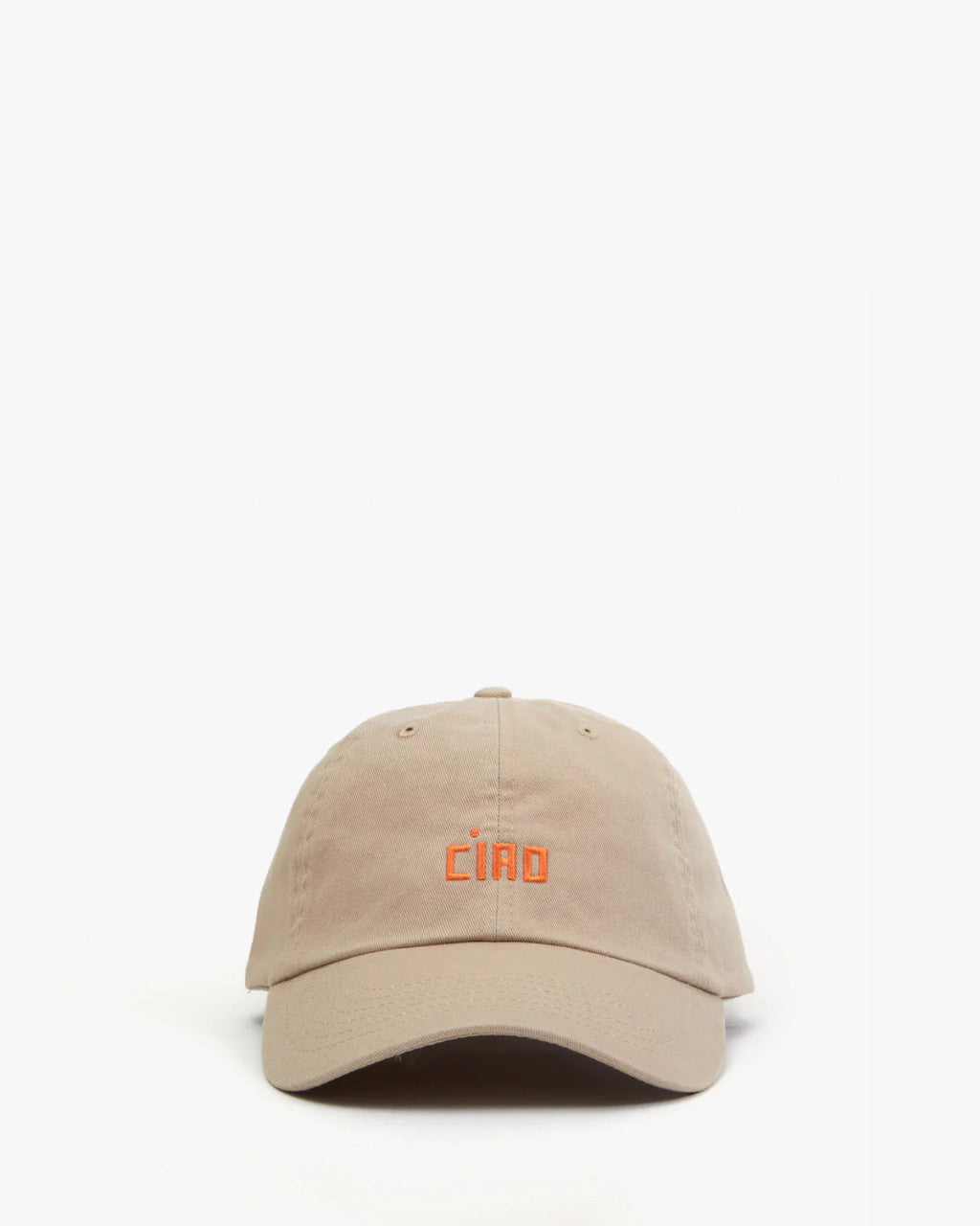 Clare V Baseball Hat Petit Ciao Khaki front