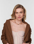 Bianca Necklace on model