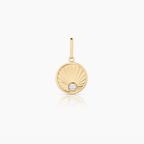 Birth of Venus Charm front view on white background