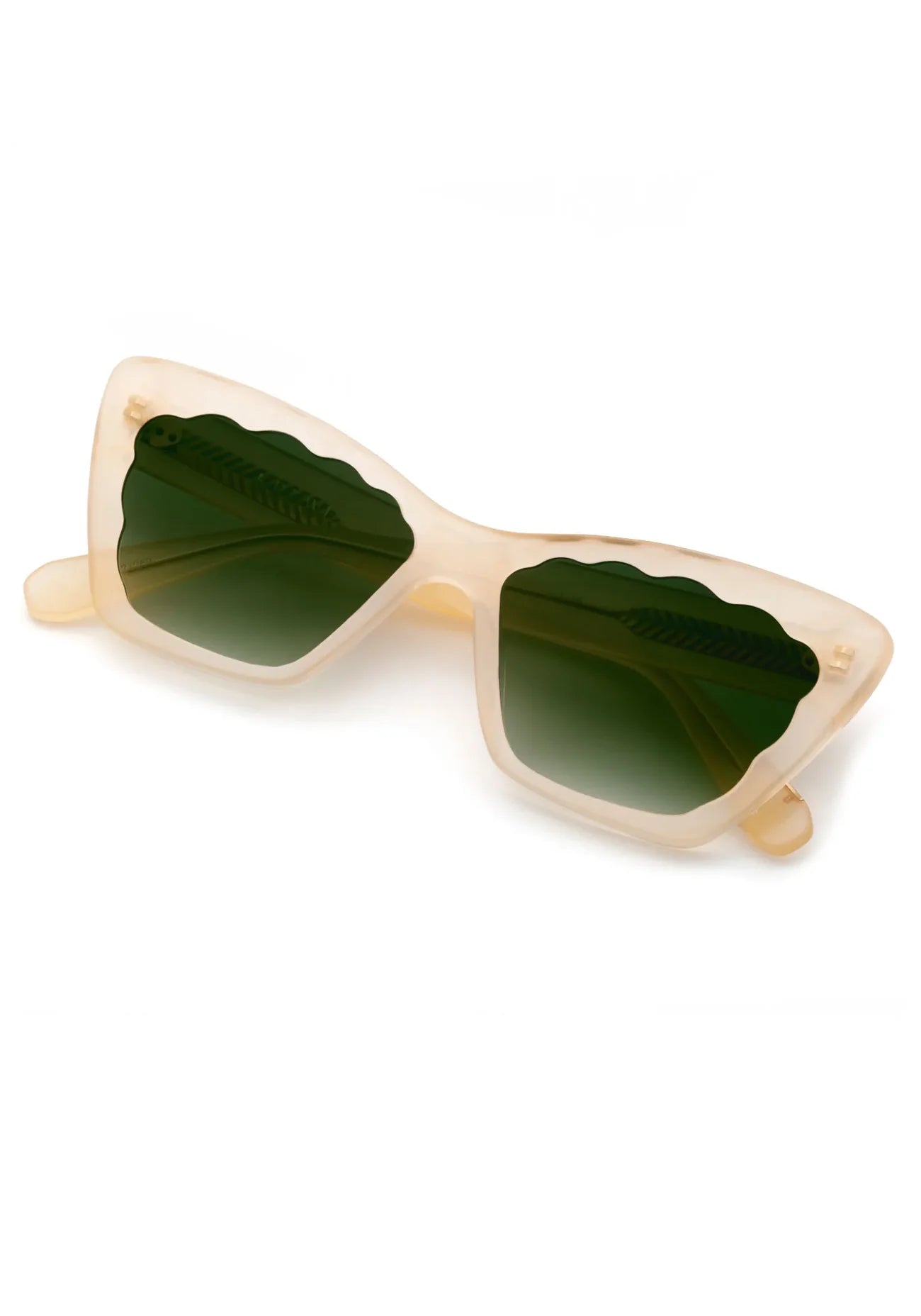 Brigette Blonde Sunglasses folded
