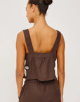 Calais Embroidered Tank