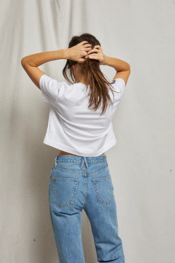 Perfect White Tee Cher Tee back