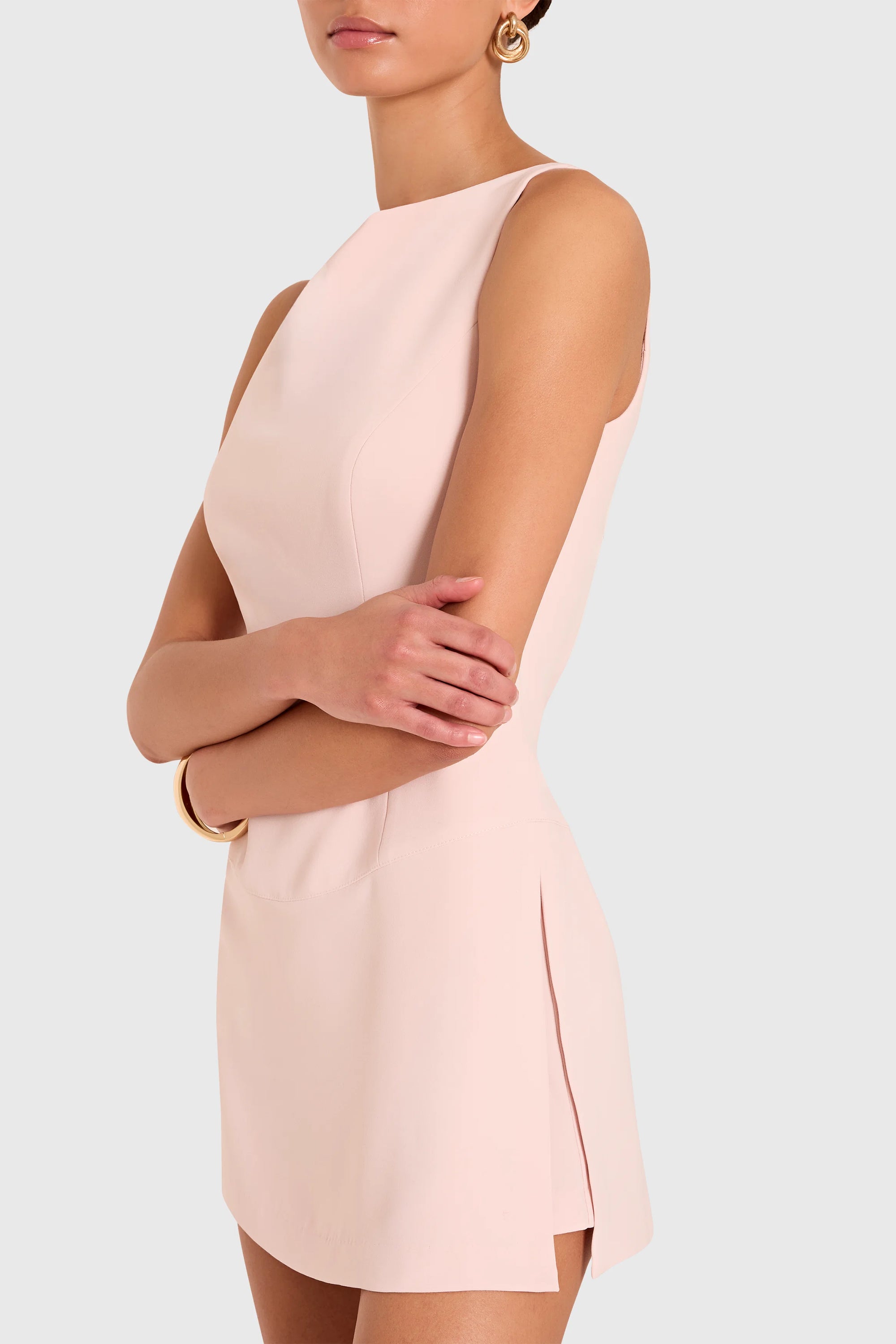 Ines Romper in Mochi close up