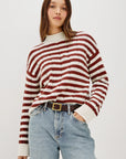 Corrine Stripe Sweater front