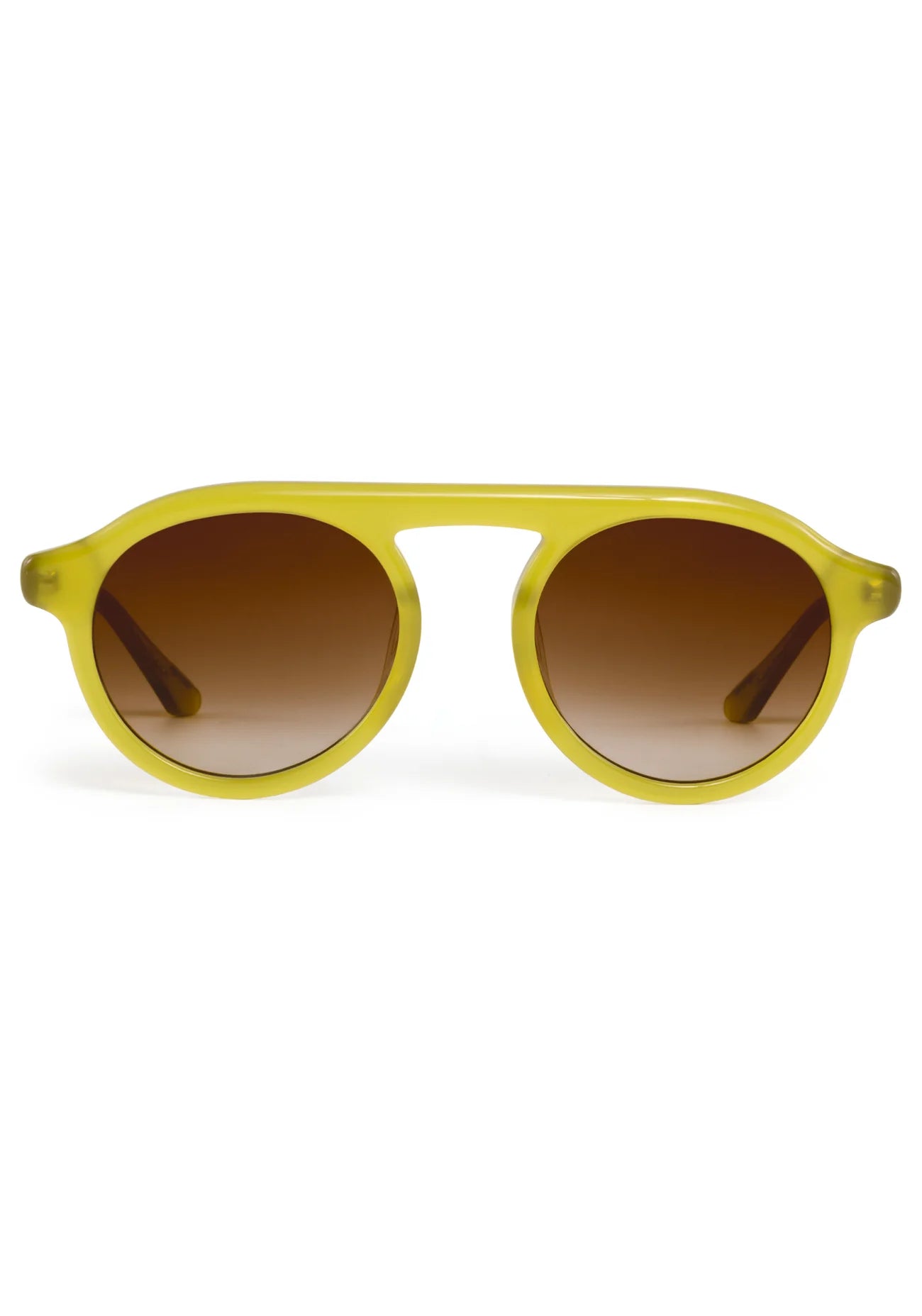 Cameron Chartreuse Sunglasses front