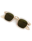 Campbell Haze 18k Polarized Sunglasses folded up