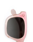 Celeste Sparkling Rose Sunglasses close up