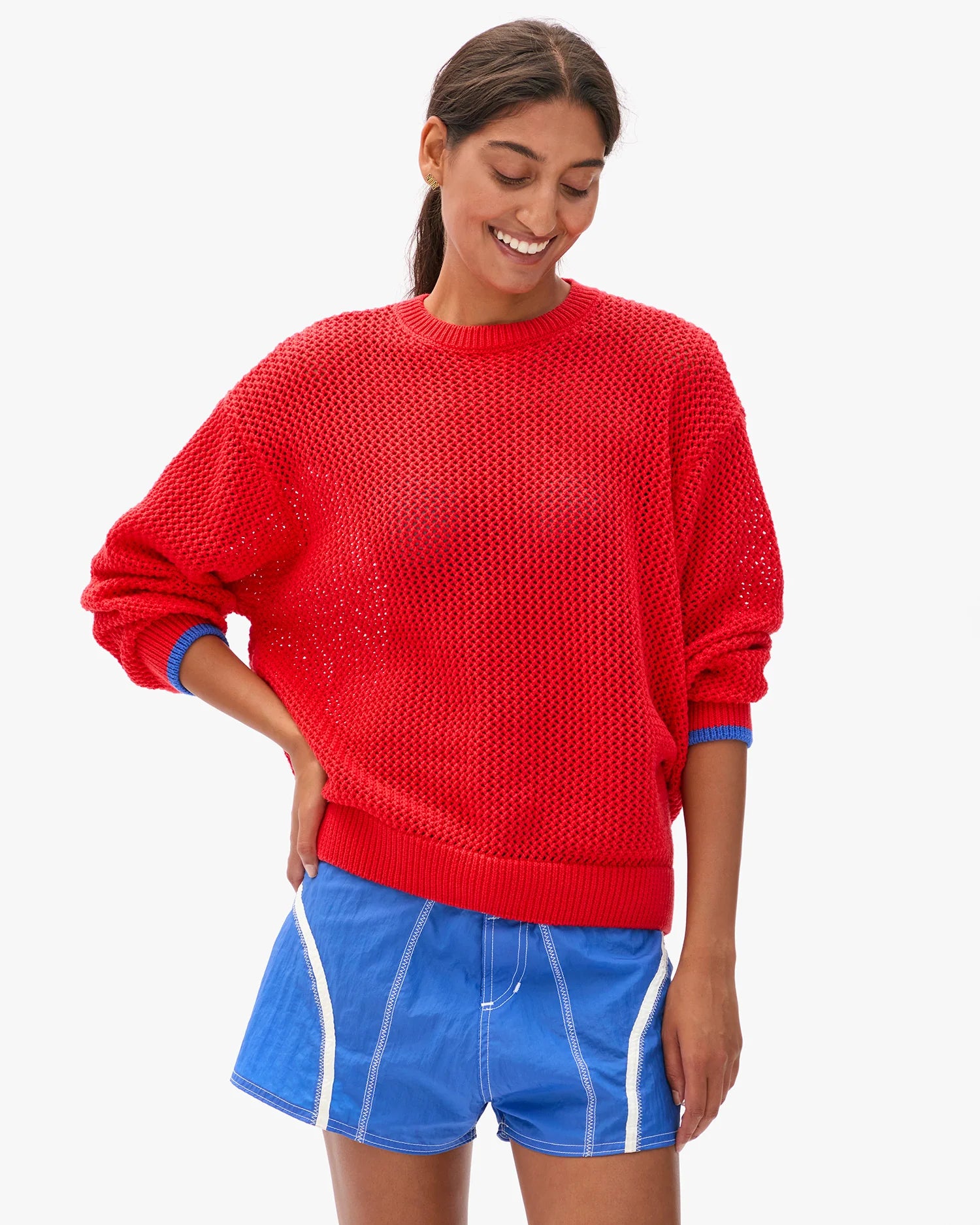 Corinne Pullover close up front view