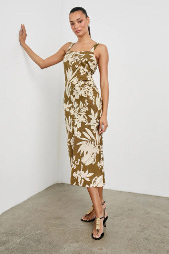 Rails Damaris Tropical Midi Dress front