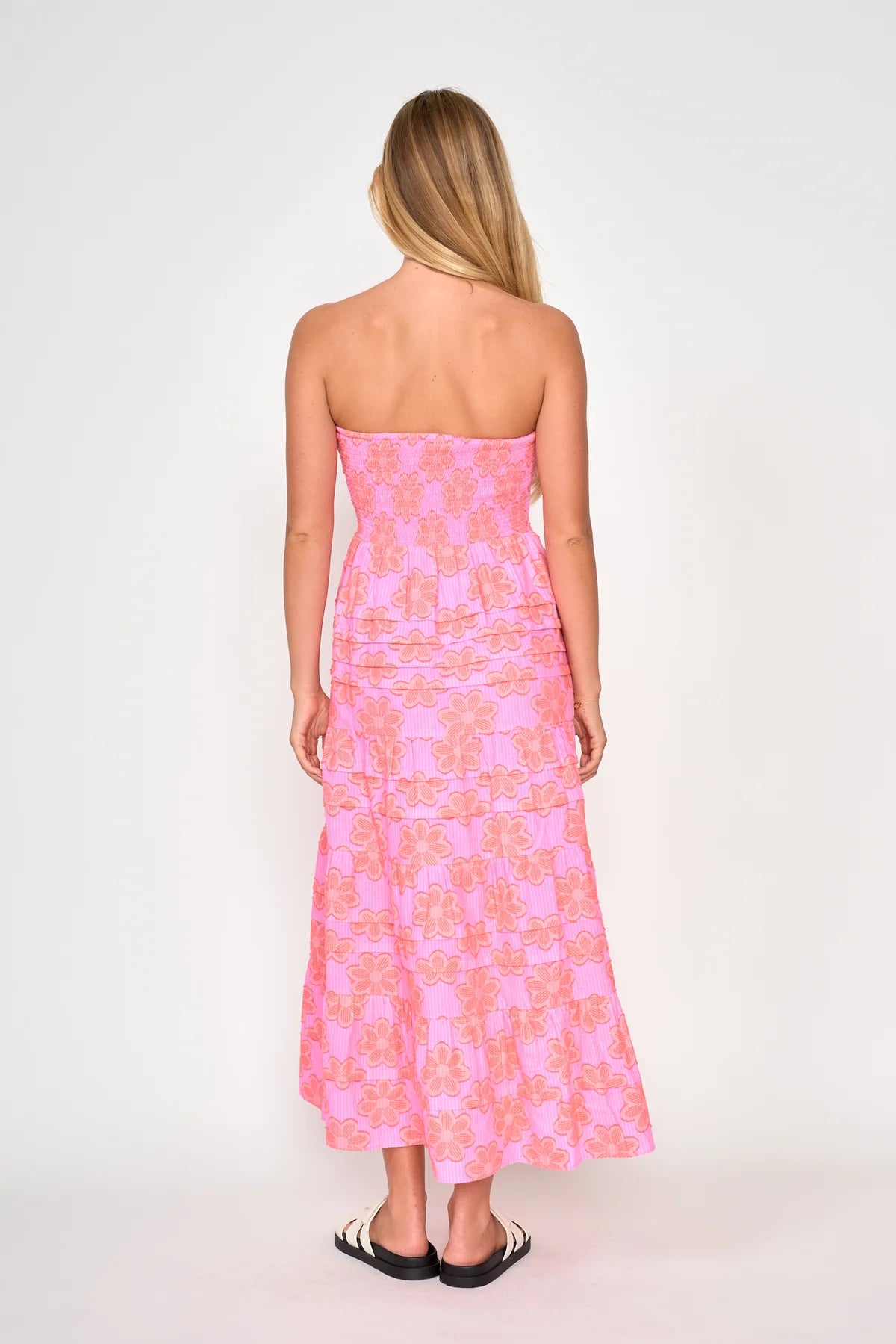 Harvey Dress back view on model