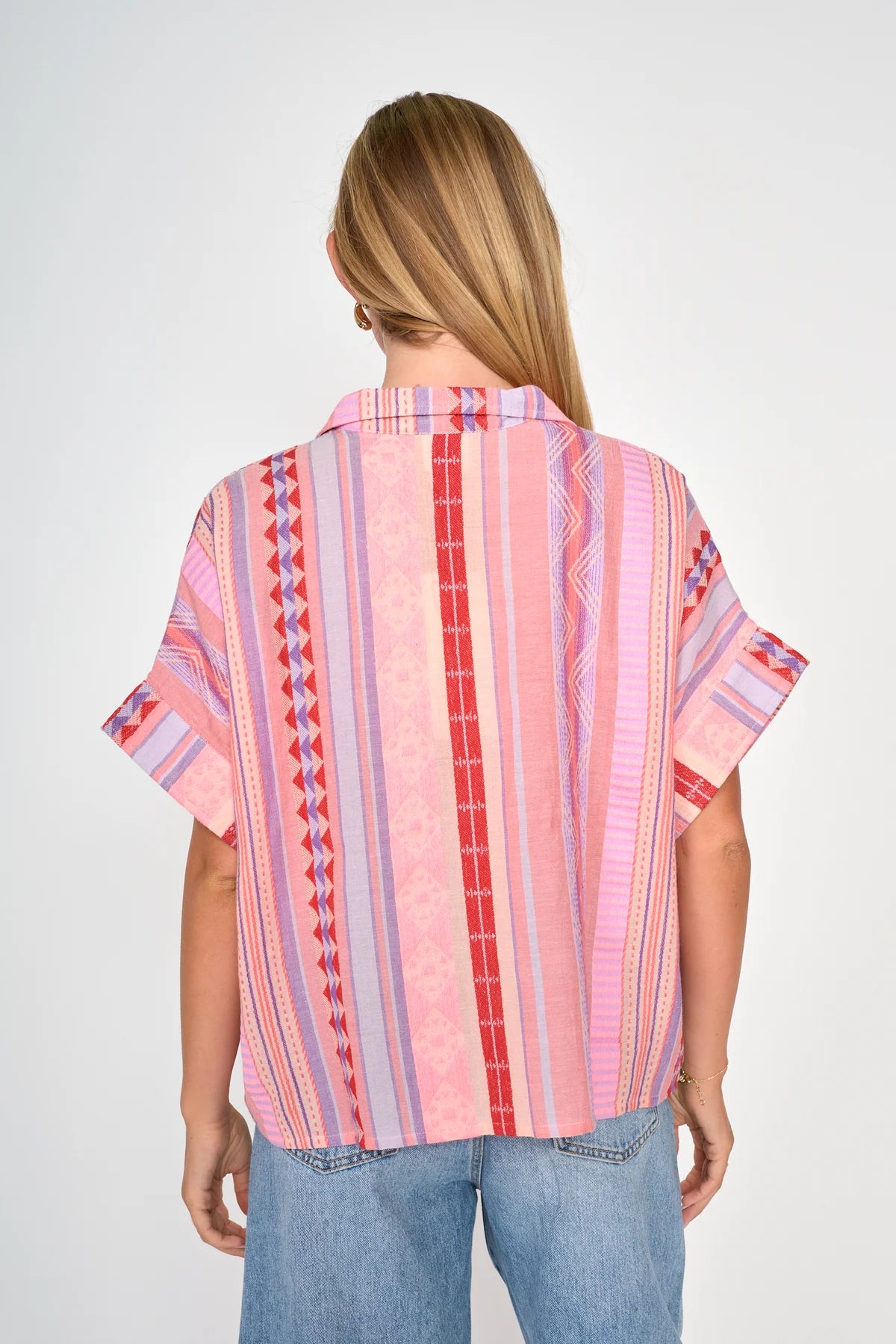 Bexley Top back view on model