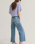 Tate Crop Jean in Ablaze back